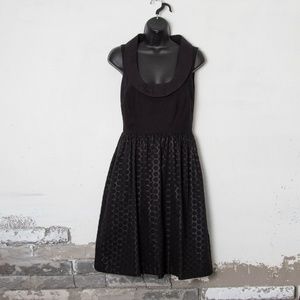 Black sleevelesss Wendy Katlen cocktail dress